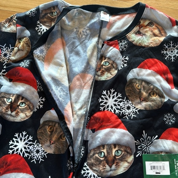 Ugly Union Cats Union Suit Pajama 2XL - Picture 7 of 10